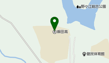 石川県立飯田高校の地図画像