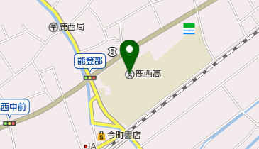 石川県立鹿西高校の地図画像