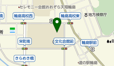 石川県立輪島高校の地図画像