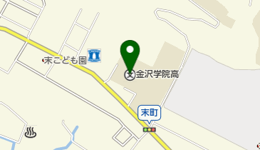 私立金沢学院大学附属高校の地図画像