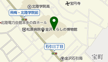 金沢市立紫錦台中学校の地図画像