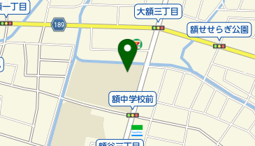金沢市立額中学校の地図画像