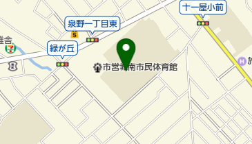 金沢市立野田中学校の地図画像