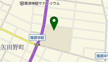 小松市立南部中学校の地図画像
