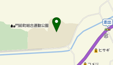 輪島市立門前中学校の地図画像