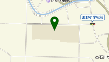 輪島市立東陽中学校の地図画像