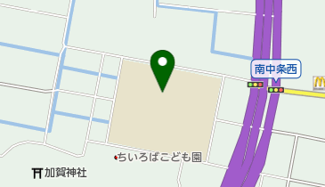 津幡町立津幡南中学校の地図画像