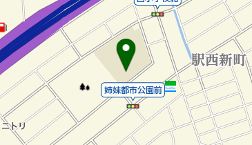金沢市立西小学校の地図画像