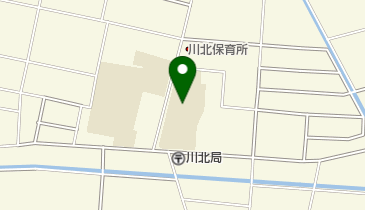 川北町立川北小学校の地図画像