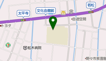 野々市市立野々市小学校の地図画像