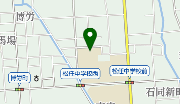 白山市立松任小学校の地図画像