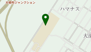 内灘町立鶴ケ丘小学校ハマナス分校の地図画像