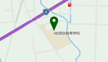 加賀自動車学校の地図画像