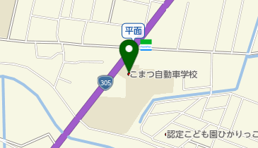 こまつ自動車学校の地図画像