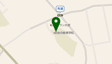 能登自動車学校の地図画像