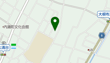 大根布保育園の地図画像