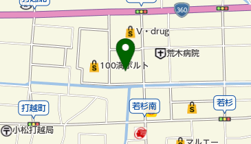 バロー小松東店の地図画像