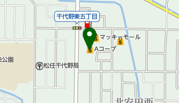 ファーマーズAコープ北安田店の地図画像