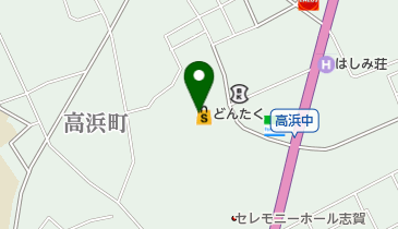 どんたく高浜店の地図画像