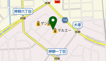 マルエー押野店の地図画像