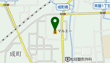 マルエー松任店の地図画像