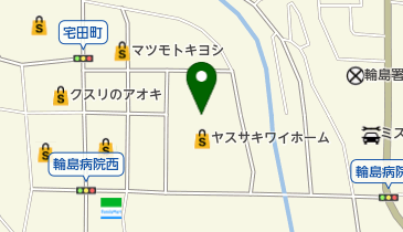 ヤスサキグルメ館輪島店の地図画像