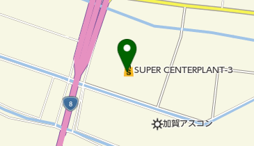 SUPER CENTER PLANT-3川北店の地図画像
