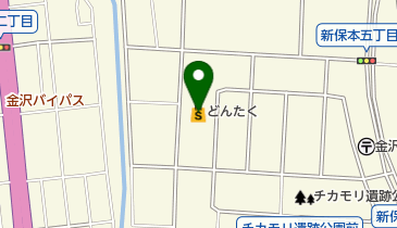 どんたく西南部店の地図画像