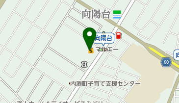 マルエー内灘店の地図画像