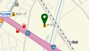 ホームプラザナフコかほく店の地図画像