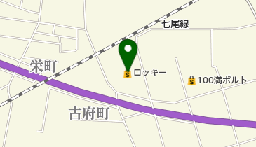 ホームセンターロッキー七尾店の地図画像