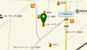 マツモトキヨシ高柳店の地図画像