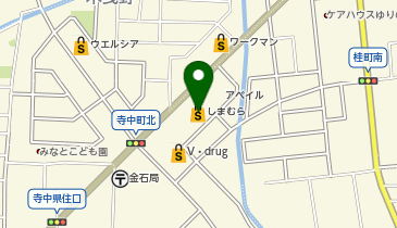 ファッションセンターしまむら木曳野店の地図画像