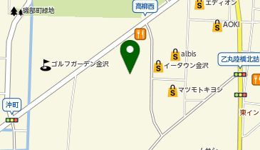 ファッションセンターしまむら高柳店の地図画像