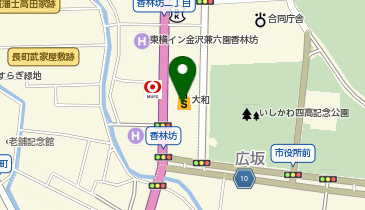 ミキハウス香林坊大和店の地図画像