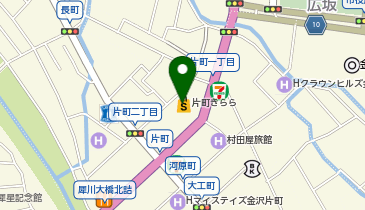 H&M KANAZAWAの地図画像