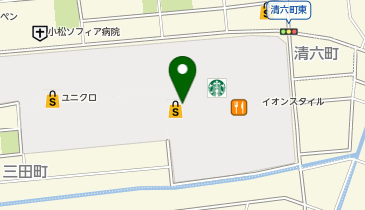 メガスポーツ新小松店の地図画像