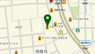 アルペンアウトドアーズエッセンシャルストア金沢鞍月店の地図画像