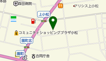 ニトリ小松店の地図画像