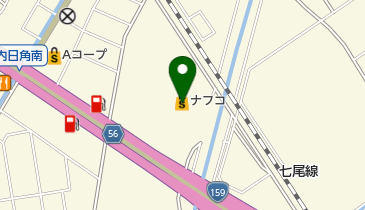ナフコツーワンスタイルかほく店の地図画像