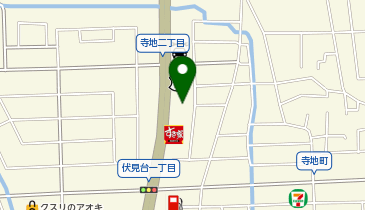 アクタス金沢店の地図画像