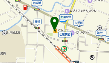 ニトリパトリア七尾店の地図画像