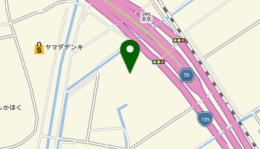 ニトリかほく店の地図画像