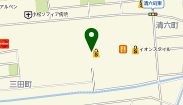 Francfrancイオンモール新小松店の地図画像