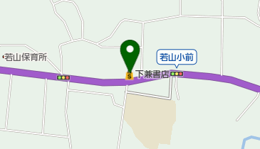 下兼書店の地図画像