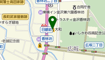 (株)紀伊國屋書店金沢大和店の地図画像