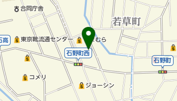 文苑堂書店羽咋店の地図画像