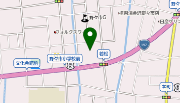 ブックオフ金沢野々市店の地図画像