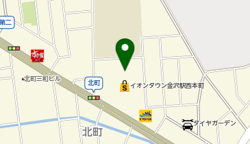 ブックオフイオンタウン金沢駅西本町店の地図画像