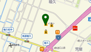 au Styleイオン金沢の地図画像